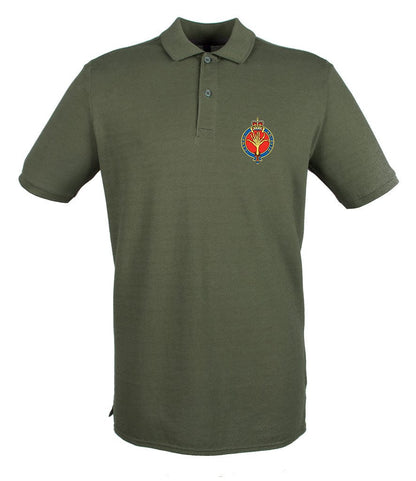 Welsh Guards Embroidered Pique Polo Shirt
