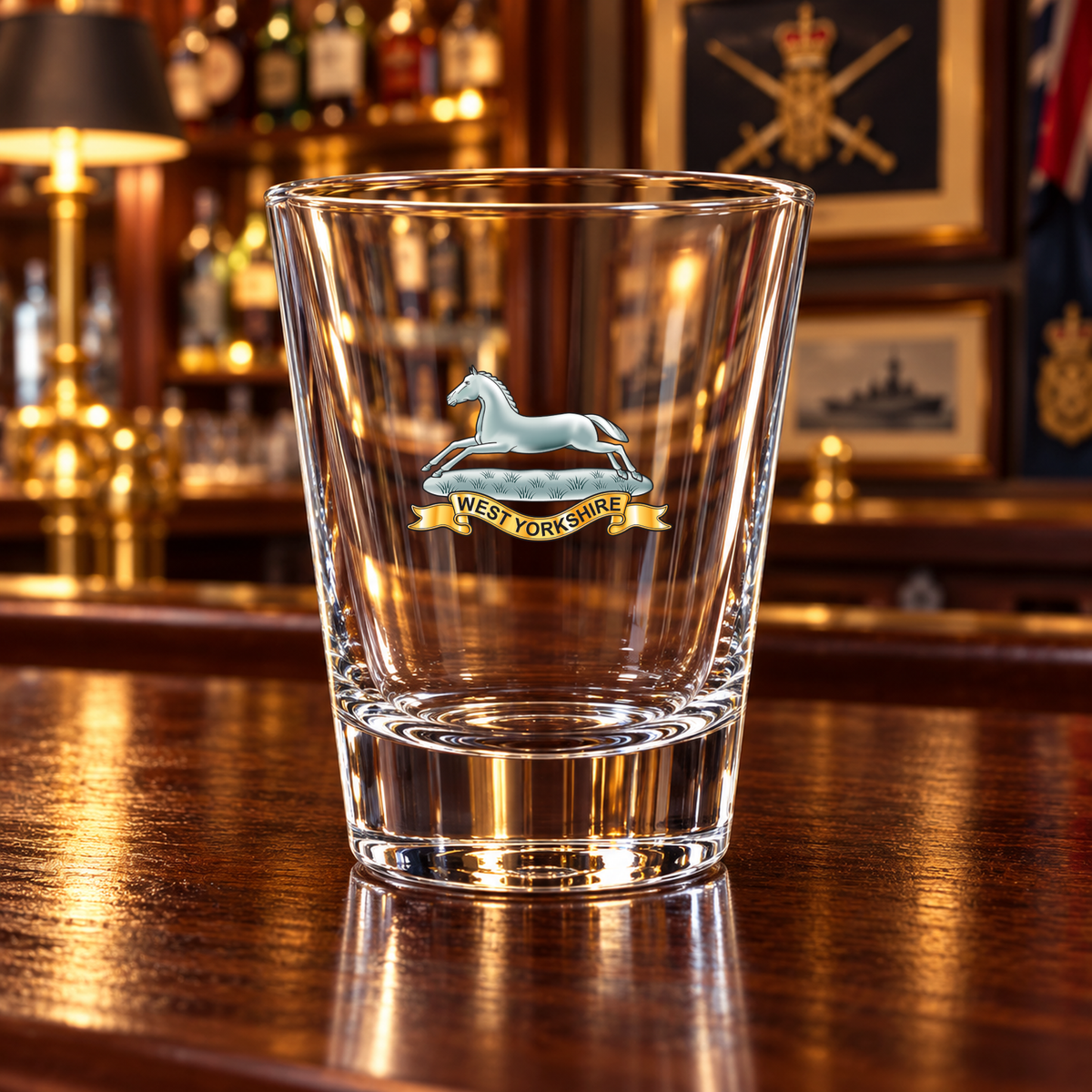 West Yorkshire Regiment (Prince of Wales's Own) - Shot Glasses | The Crafty Black Dog — Frosted_Shot_Glass_Military_Bar_Smart_Object copy