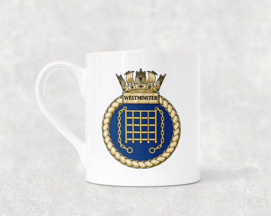 HMS Westminster - Bone China Mug