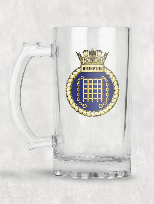 HMS Westminster - Tankard/Beer Mug/Stein