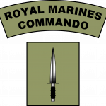 Royal Marines Dagger & Flash